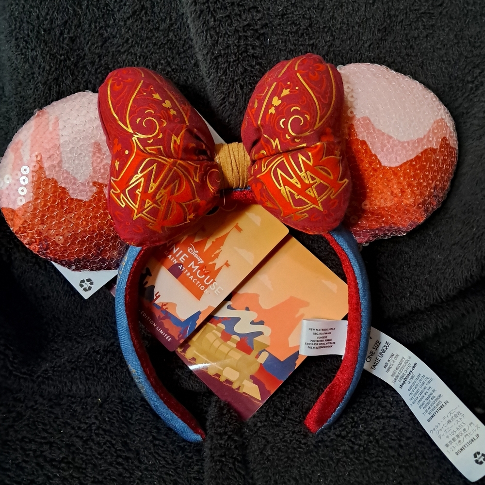 Minnie Main Attraction Thunder Mountain Ears